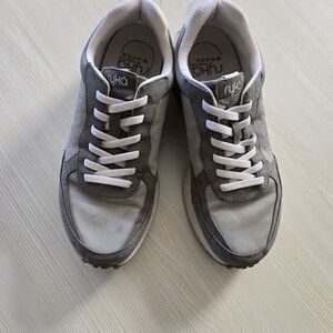 Ryka Womens Gray Sneakers